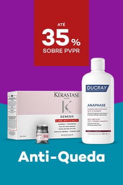 Produtos Anti-queda com destaque promocional at&eacute; 35% sobre pre&ccedil;o de Venda ao P&uacute;blico Recomendado